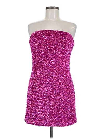Pre-owned Nasty Gal Inc. Cocktail Dress In Pink