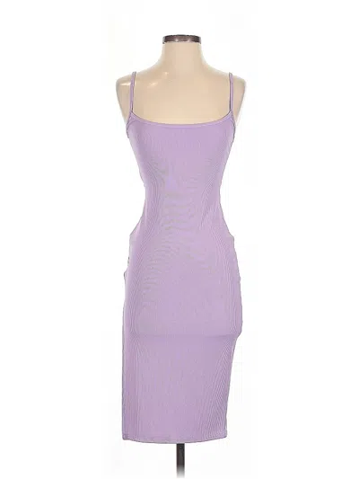Pre-owned Nasty Gal Inc. Cocktail Dress In Purple