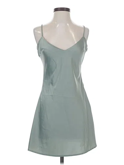 Pre-owned Nasty Gal Inc. Cocktail Dress In Teal