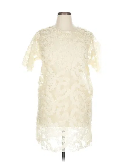 Pre-owned Nasty Gal Inc. Cocktail Dress In White