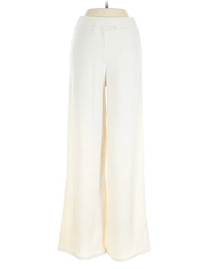 Pre-owned Nasty Gal Inc. Dress Pants In Ivory