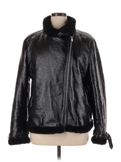 Pre-owned Nasty Gal Inc. Jacket In Black