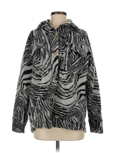 Pre-owned Nasty Gal Inc. Jacket In Gray