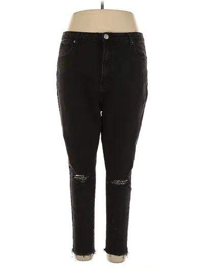 Pre-owned Nasty Gal Inc. Jeans In Black