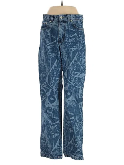 Pre-owned Nasty Gal Inc. Jeans In Blue