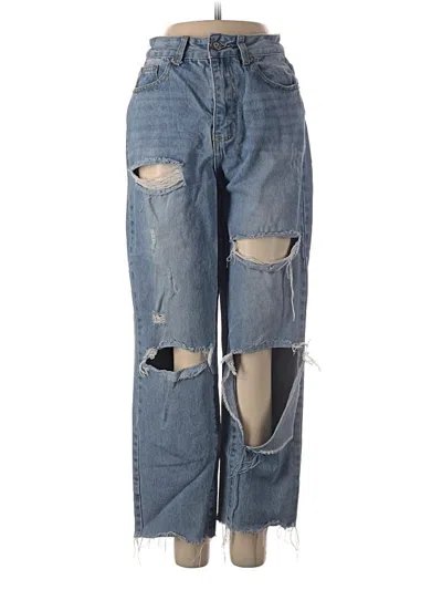 Pre-owned Nasty Gal Inc. Jeans In Blue