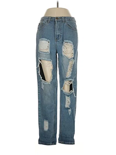 Pre-owned Nasty Gal Inc. Jeans In Blue