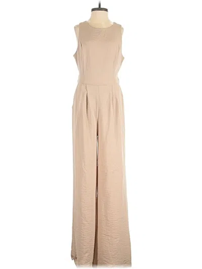 Pre-owned Nasty Gal Inc. Jumpsuit In Brown