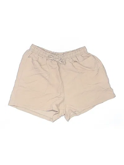 Pre-owned Nasty Gal Inc. Khaki Shorts In Brown