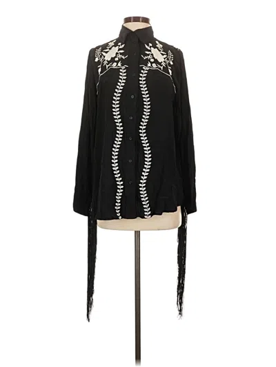 Nasty Gal Inc. Long Sleeve Blouse In Black