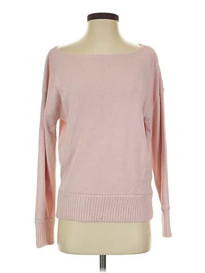 Pre-owned Nasty Gal Inc. Long Sleeve T-shirt In Pink