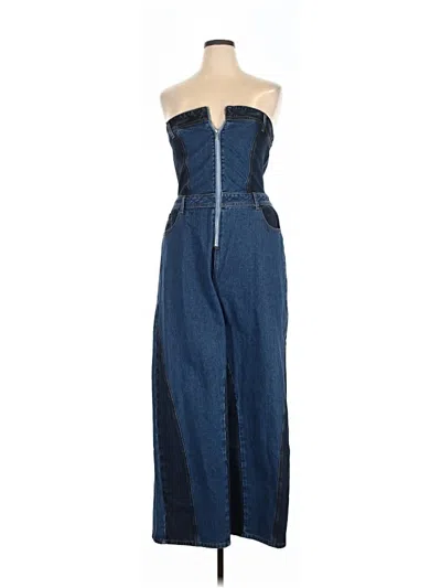 Pre-owned Nasty Gal Inc. Overalls In Blue