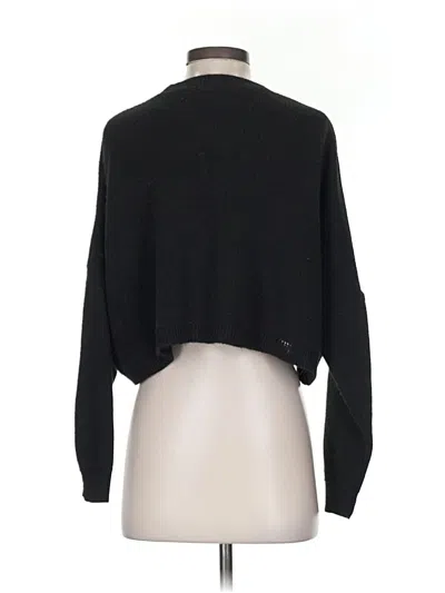 Pre-owned Nasty Gal Inc. Pullover Sweater In Black