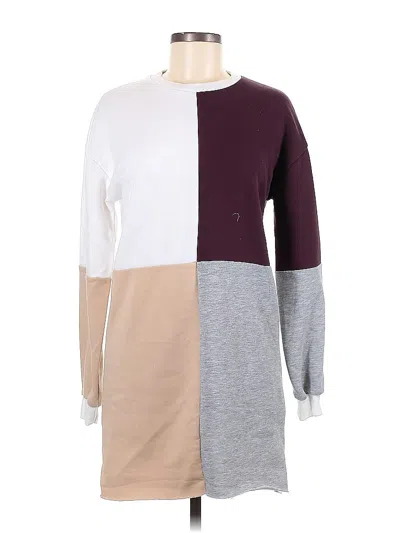 Pre-owned Nasty Gal Inc. Pullover Sweater In White