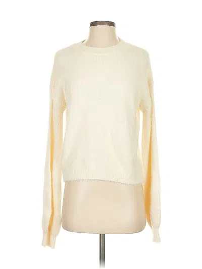 Pre-owned Nasty Gal Inc. Pullover Sweater In White