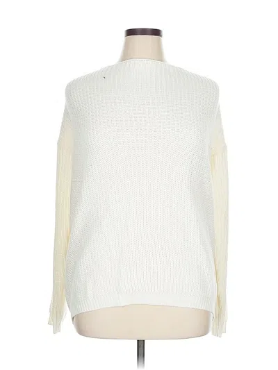 Pre-owned Nasty Gal Inc. Pullover Sweater In White