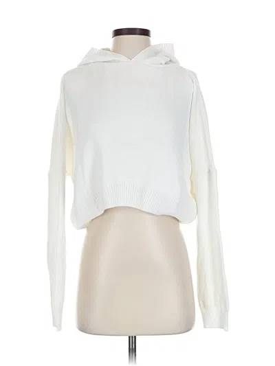 Pre-owned Nasty Gal Inc. Pullover Sweater In White