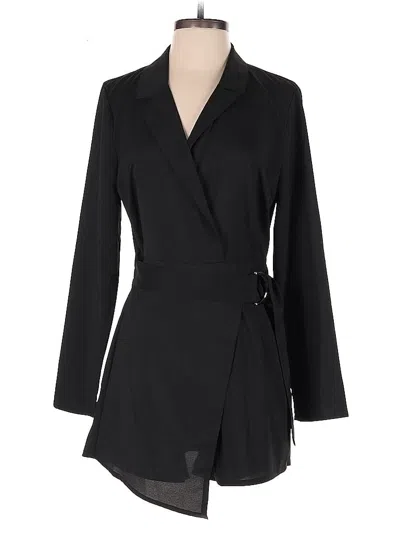 Pre-owned Nasty Gal Inc. Romper In Black