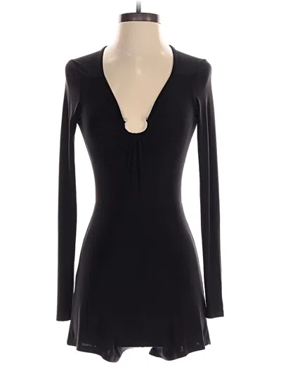 Pre-owned Nasty Gal Inc. Romper In Black