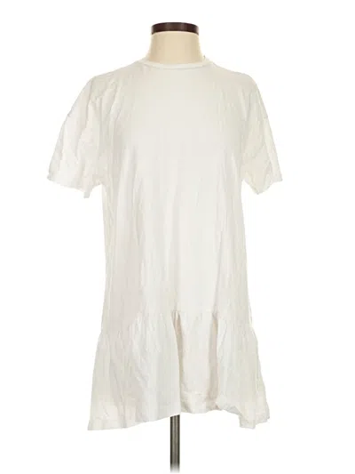 Pre-owned Nasty Gal Inc. Short Sleeve T-shirt In Ivory