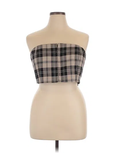 Nasty Gal Inc. Sleeveless Blouse In Brown