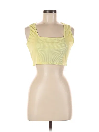 Nasty Gal Inc. Sports Bra In Yellow