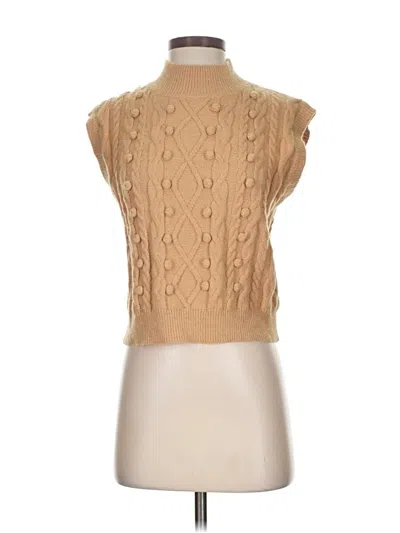 Pre-owned Nasty Gal Inc. Sweater Vest In Brown