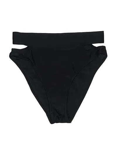 Pre-owned Nasty Gal Inc. Swimsuit Bottoms In Black