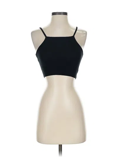 Nasty Gal Inc. Tank Top Black Halter Neckline Tops