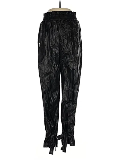 Pre-owned Nasty Gal Inc. Track Pants In Black