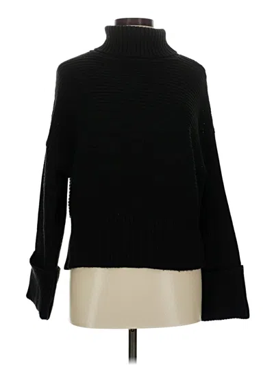 Pre-owned Nasty Gal Inc. Turtleneck Sweater In Black