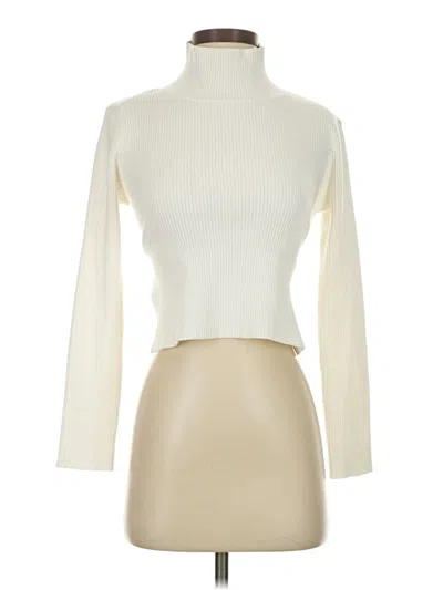 Nasty Gal Inc. Turtleneck Sweater In Ivory