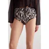 Nasty Gal Sequin Booty Shorts In Black