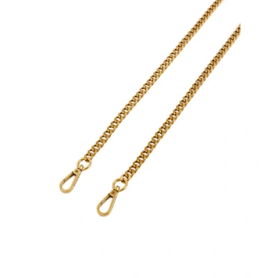 Nat & Nin Chain Shoulder Strap In Brown