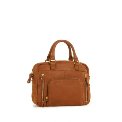 Nat & Nin Sac Mini Macy En Cuir In Brown