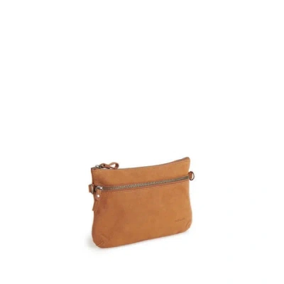 Nat & Nin Vicky Pouch Bag In Brown
