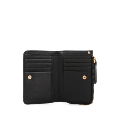 Nat & Nin Portefeuille Roza En Cuir In Black