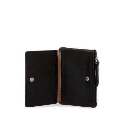 Nat & Nin Portefeuille Souple En Cuir Soly In Noir