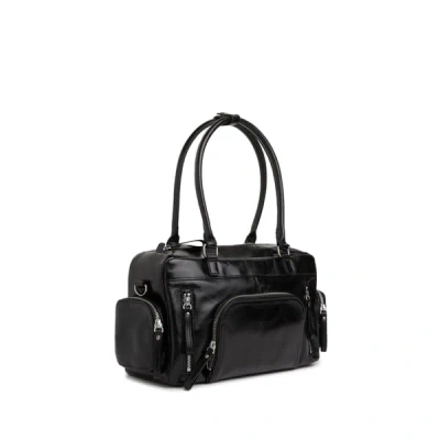 Nat & Nin Leather Tote Bag In Brown