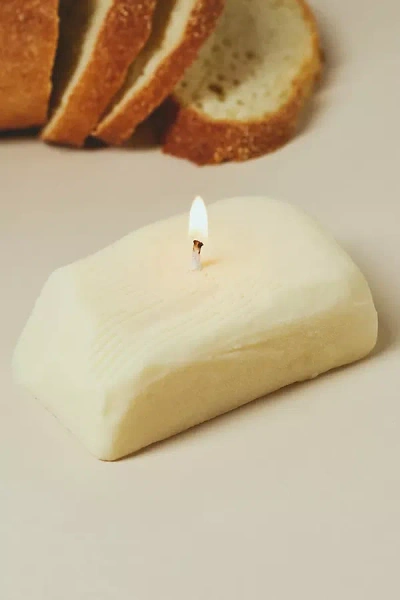 Nata Concept Store Unsalted Butter Candle In White