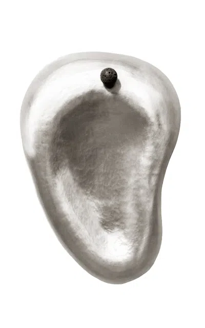 Natalia Criado Ear Plate In Silver
