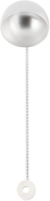 Natalia Criado Silver Agate Ladle In Silver And Agata