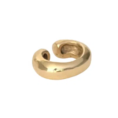 Natalia Pas Jewelry Balance Ear Cuff Earring In 18k Yellow Gold