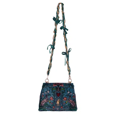 Natalia Petruch Women's Clea In Mystic Rabbit Crossbody Handbag In Blue