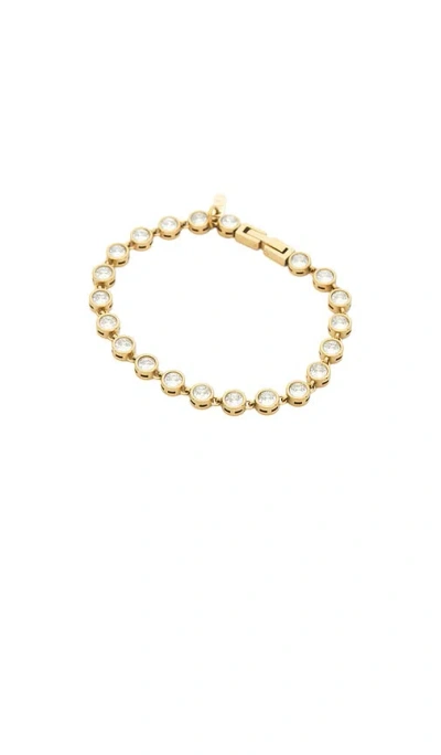 Natalie B Jewelry Dylan Cz Bracelet In Gold