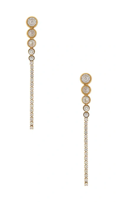 Natalie B Jewelry Dylan Drop Earring In Gold