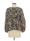 Natalie Busby 3/4 Sleeve Blouse In Gold