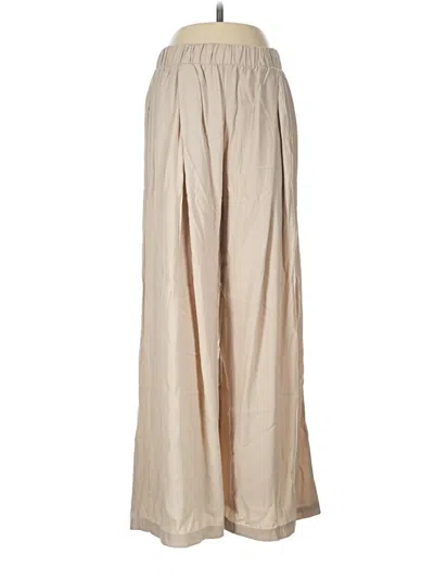 Natalie Busby Casual Pants In Nude