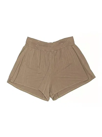 Pre-owned Natalie Busby Khaki Shorts In Brown