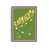 Natalie Cass Art Capricorn Art Print - A3